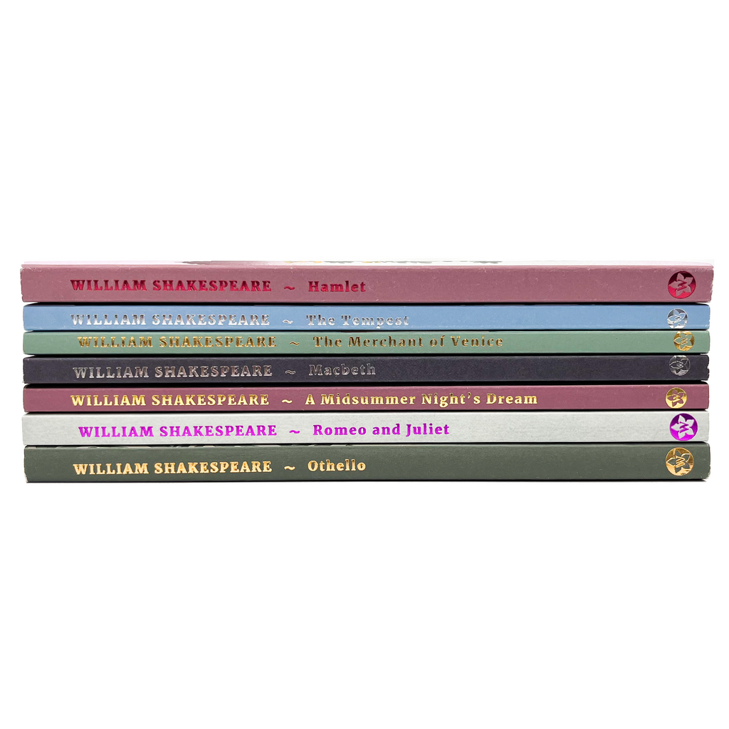 William Shakespeare Greatest Works Collection 7 Books Set (Hamlet, The