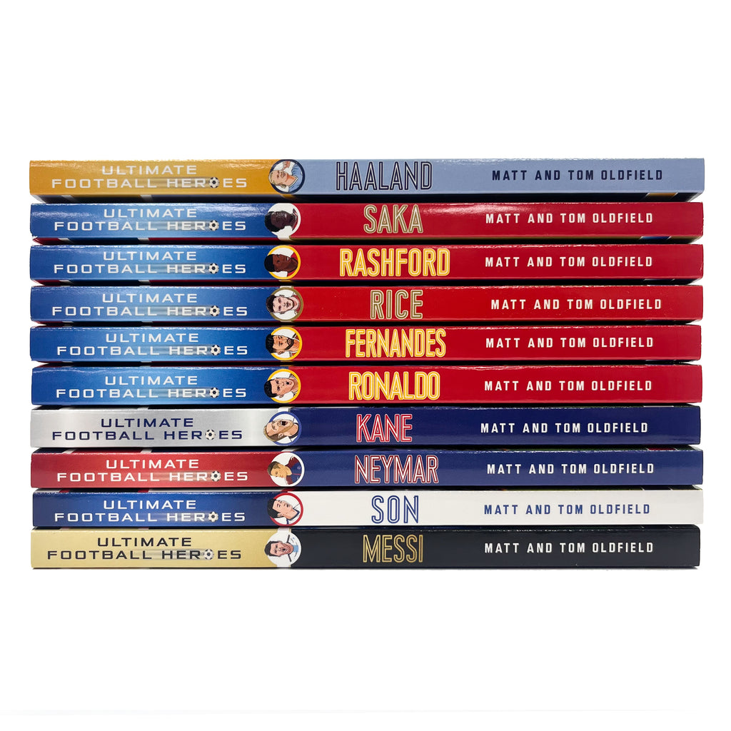 Ultimate Football Heroes Collection 10 Books Set By Matt Oldfield