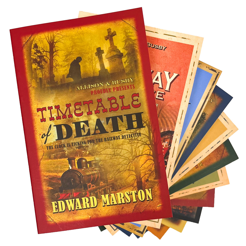 thumbnail image 2 of The Railway Detective (Book 1) By Edward Marston – Very Good Condition 2 of 4