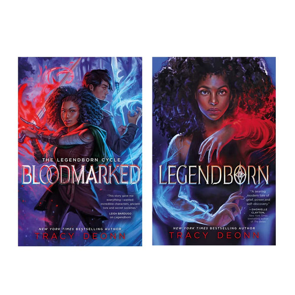 SLIGHTLY DAMAGE - The Legendborn Cycle 2 Books Collection Set By Tracy Deonn (Bloodmarked, Legendborn) (Copy)