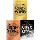 HARDCOVER - The Empyrean Series Collection 3 Books Set By Rebecca Yarros (Fourth Wing, Iron Flame and Onyx Storm)