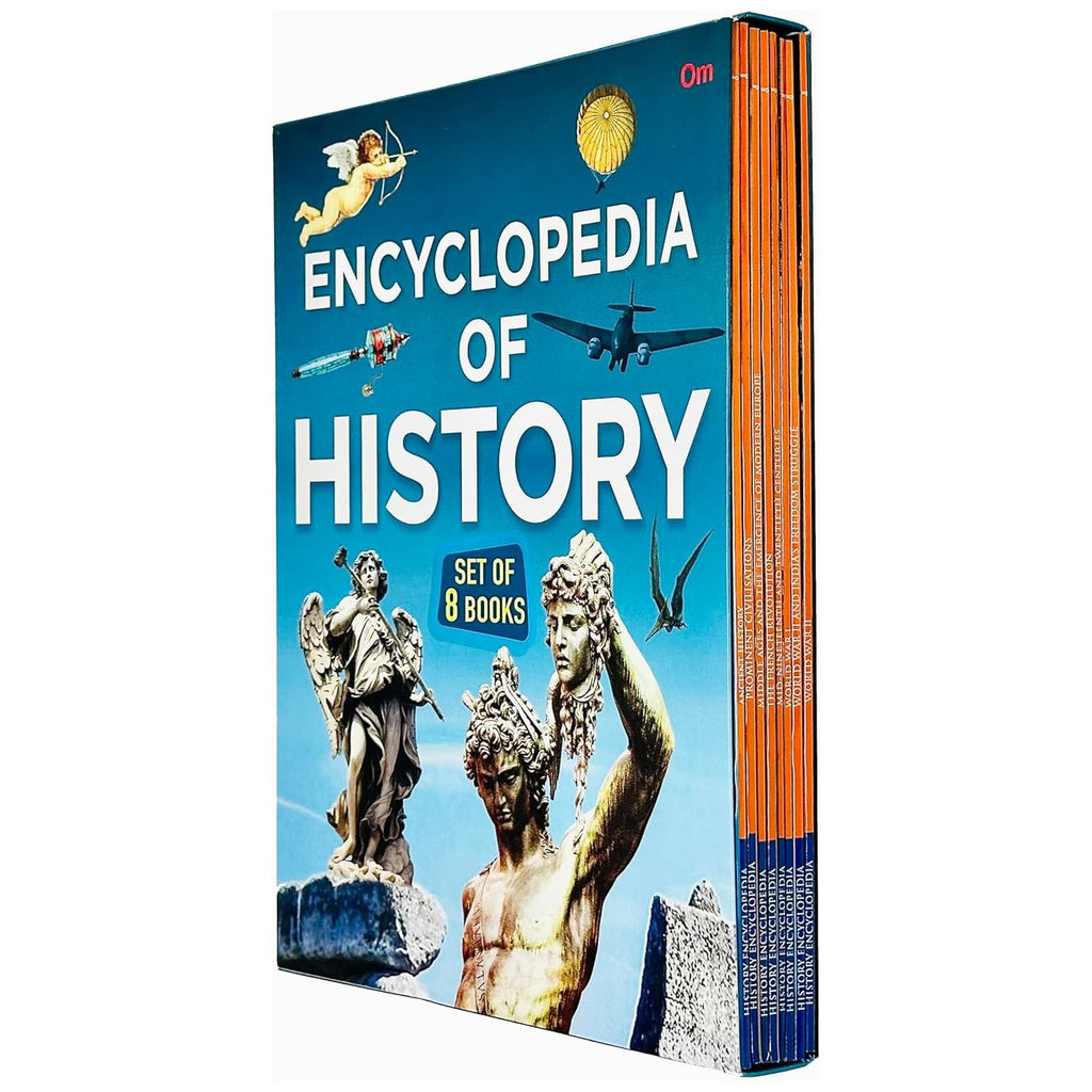 Encyclopedia of History set of 8 books (World War I, World War II, Wor