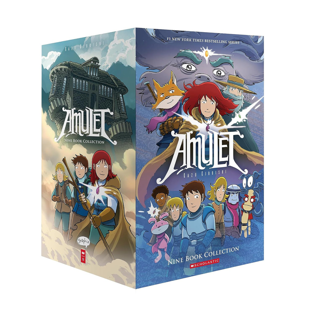 Amulet 8 Books Box Set Collection - Supernova, Firelight