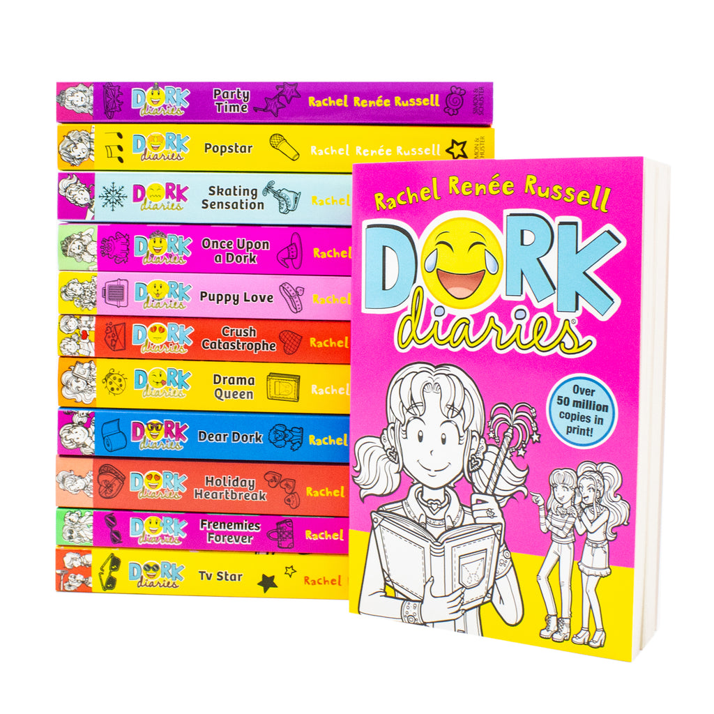 Dork Diaries Series 12 Books Collection Set By Rachel Renee Russell
