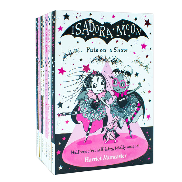Isadora Moon 7 Books Collection Set by Harriet Muncaster NEW SERIES