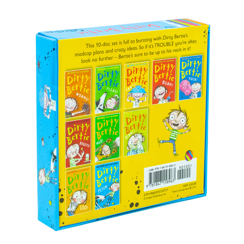 Dirty Bertie Audio books By David Roberts And Alan Macdonald