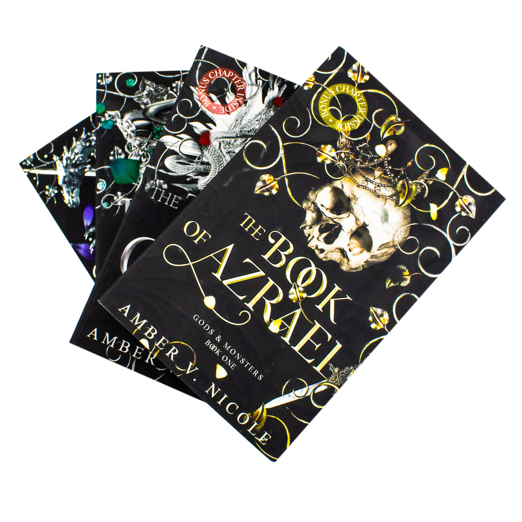 amber nicole gods and monsters Gods and Monsters Series 1-4 Books Collection Set By Amber V. Nicole (