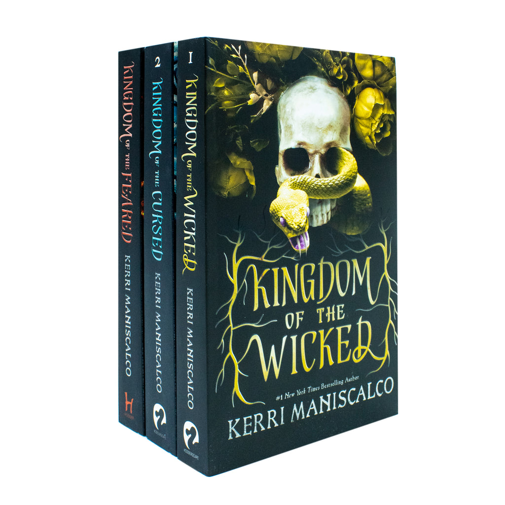 Kingdom of the Wicked Series 3 Books Collection Set by Kerri Maniscalc