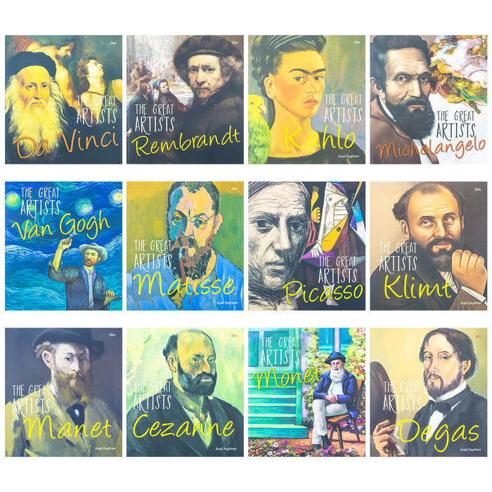 ["9789353764913", "Cezanne", "childrens books", "Childrens Books (11-14)", "Childrens Books (7-11)", "Childrens Educational", "curation", "Da Vinci", "Degas", "educational book", "educational books", "educational resources", "famous artists", "famous painters", "great artists", "great artists collection", "historical figures", "Kahlo", "Klimt", "Manet", "Matisse", "Michelangelo", "Monet", "non fiction", "Non Fiction Book", "non fiction books", "non fiction for children", "Painting", "painting books", "Picasso", "Rembrandt", "Van Gogh"]