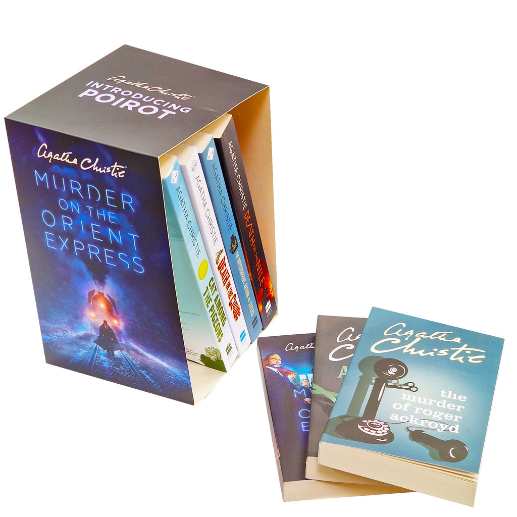 Agatha Christie Poirot Series 7 Books Collection Box Set (Murder on the