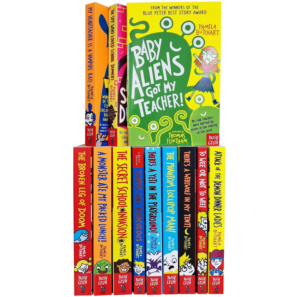 Baby Aliens Series 12 Books Collection Set by Pamela Butchart (Baby