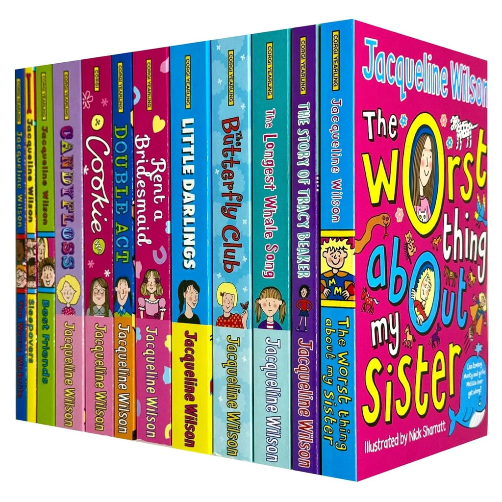 Jacqueline Wilson books Collection 12 Stories Books Box Set