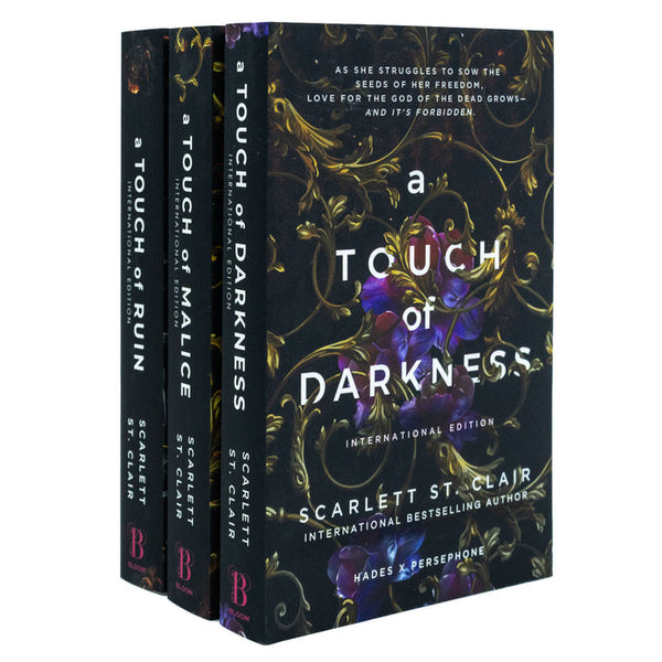 Hades X Persephone 3 Books Collection Set By Scarlett St. Clair (A Touch of Darkness, A Touch of Ruin &amp; A Touch of Malice)