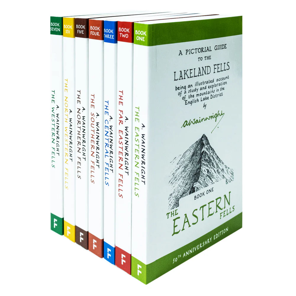 Pictorial Guide To the Lakeland Fells 7 Books Set By Alfred Wainwright