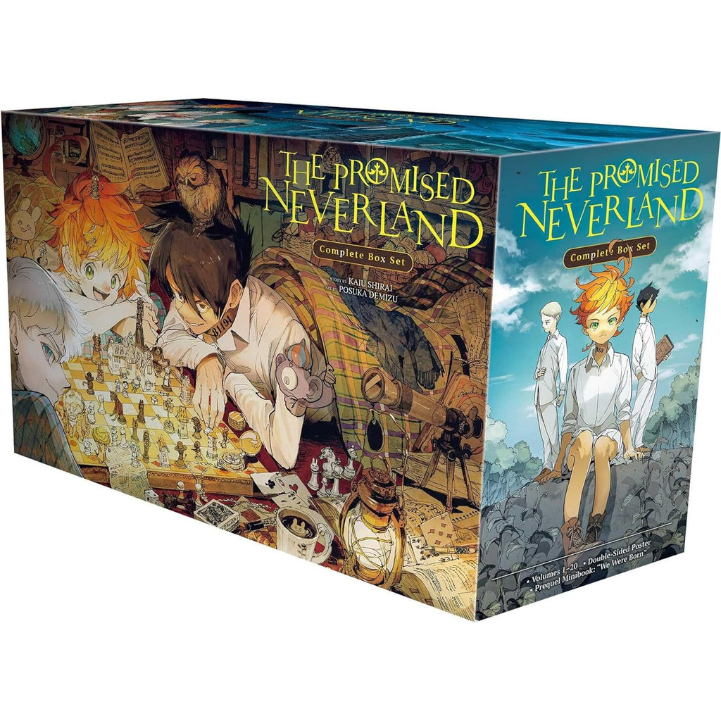 THE PROMISED NEVERLAND 全巻セット The Promised Neverland Complete Box Set: Includes Volumes 1-20 with Pr