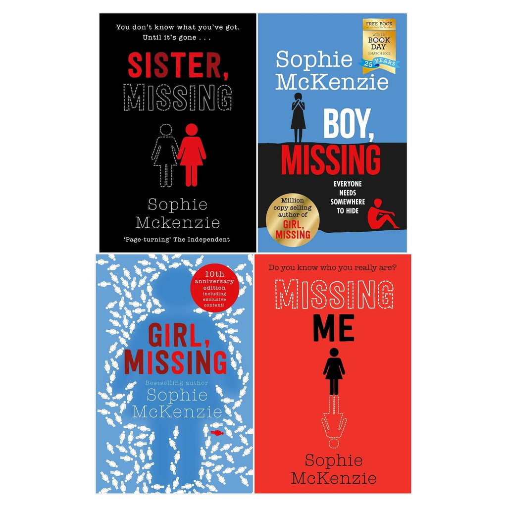 Sophie McKenzie Missing Series Books Collection Set (Girl Missing, S