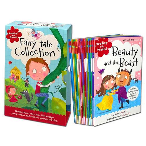 Reading With Phonics Fairy Tale Collection 20 Books Set