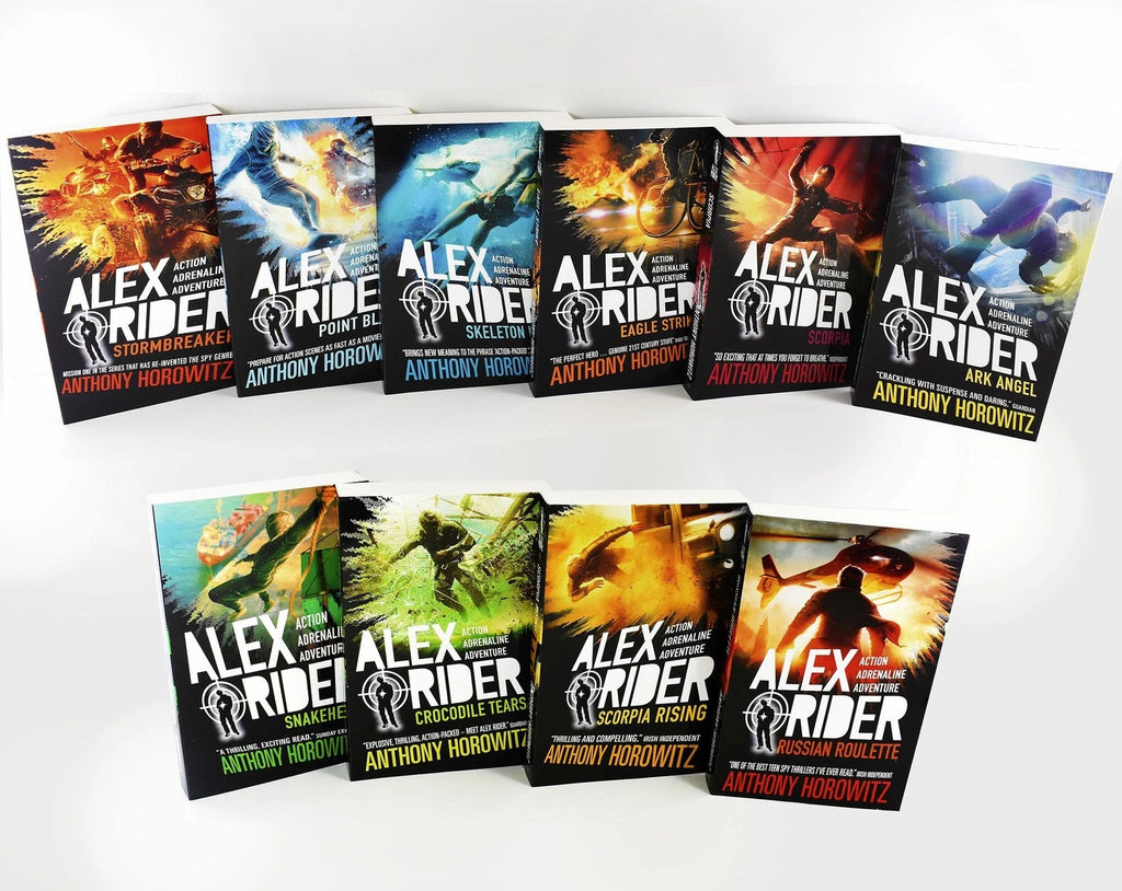 Alex Rider 10 Books Collection Box Set by Anthony Horowitz