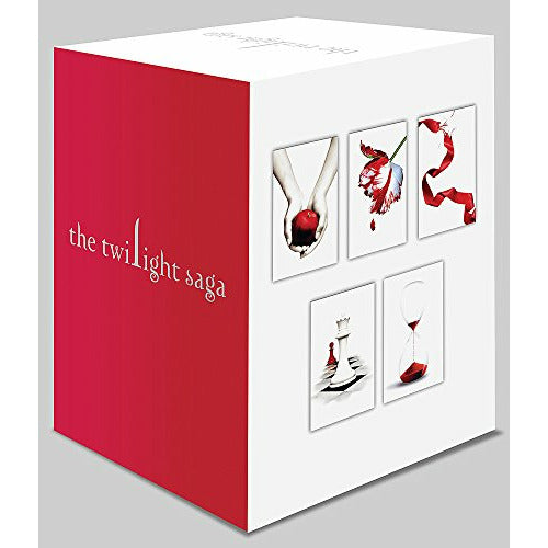 BOX MISSING - Stephenie Meyer Twilight Saga Collection 5 Books Box Set (White Cover)
