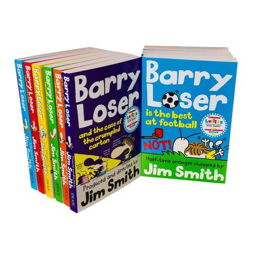 Barry Loser 11 Books Collection Set Jim Smith Best at football NOT