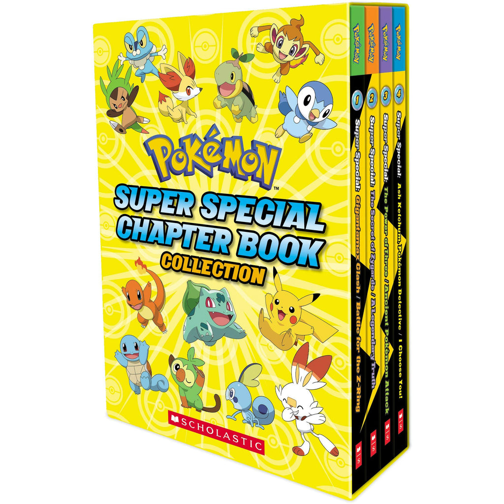 Pokemon English Chapter Book (4冊) セット 81qFdV75HaL_1024x.jpg?v=1647861588