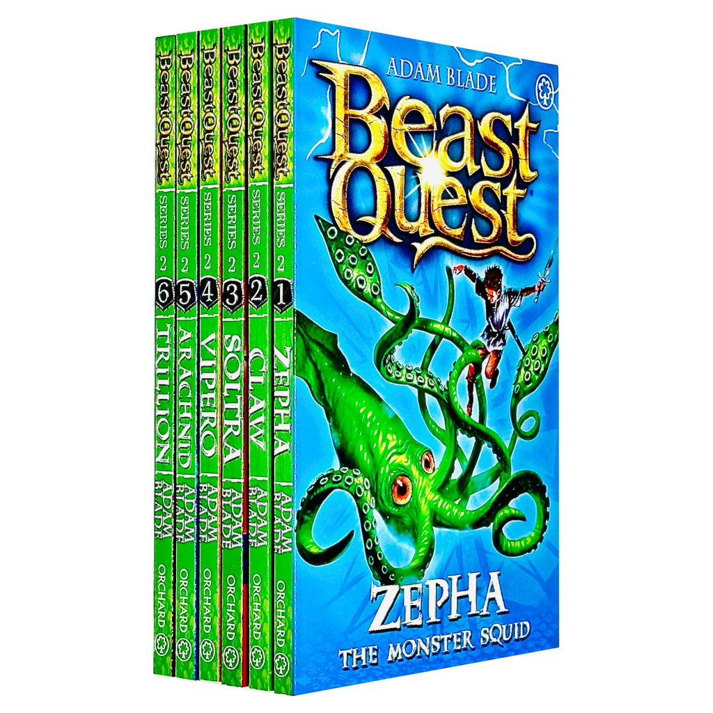Beast Quest Set Series 2 The Golden Armour 6 Books Collection Set