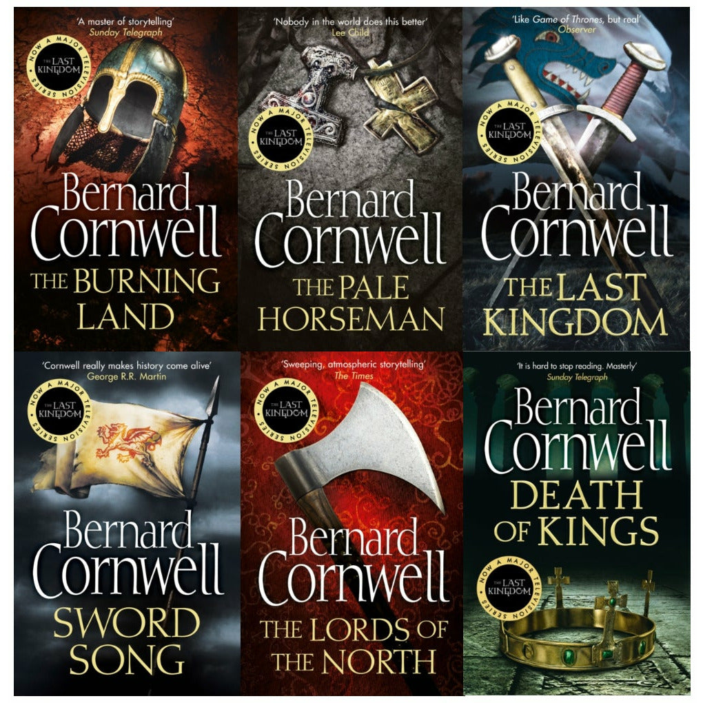 Bernard Cornwell The Last Kingdom Series Books Set Collection Pack