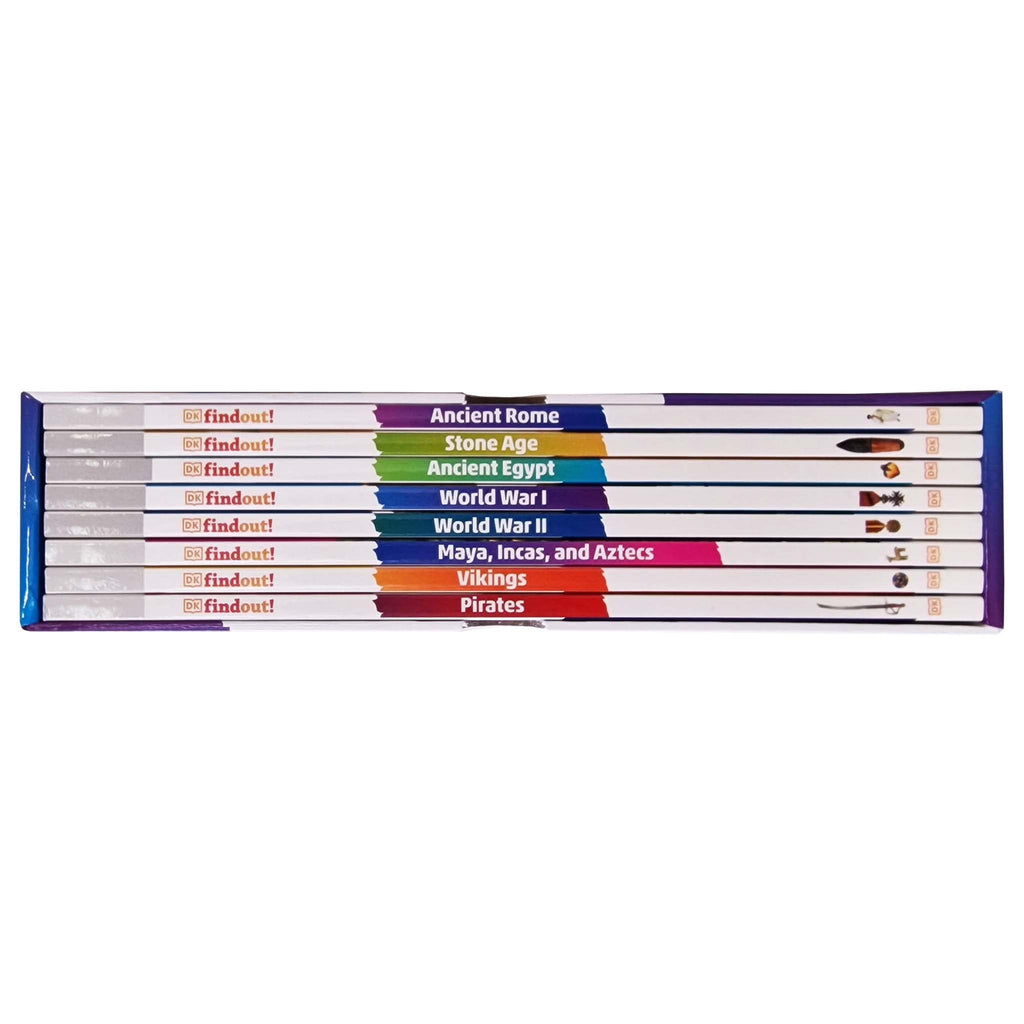 DK findout!: Incredible History Collection 8 Books Box Set