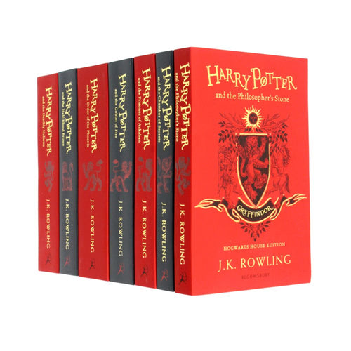 Harry Potter Gryffindor House Editions PAPERBACK Set by Rowling