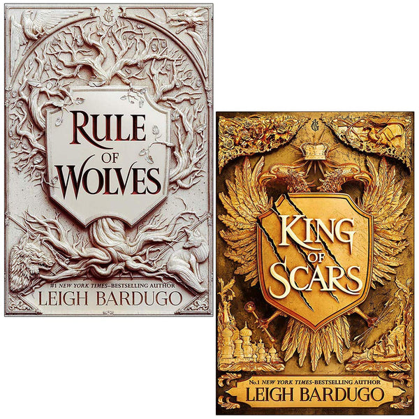 King of Scars Duology Series 2 Books Collection Set by Leigh Bardugo Rule of Wolves, King of Scars