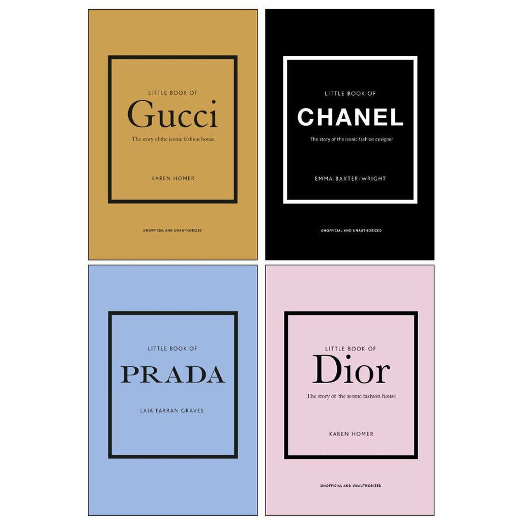 Little book of PRADA, DIOR, VALENTINO by GRAVES and HOMER Fashion Coffee  Table Books 