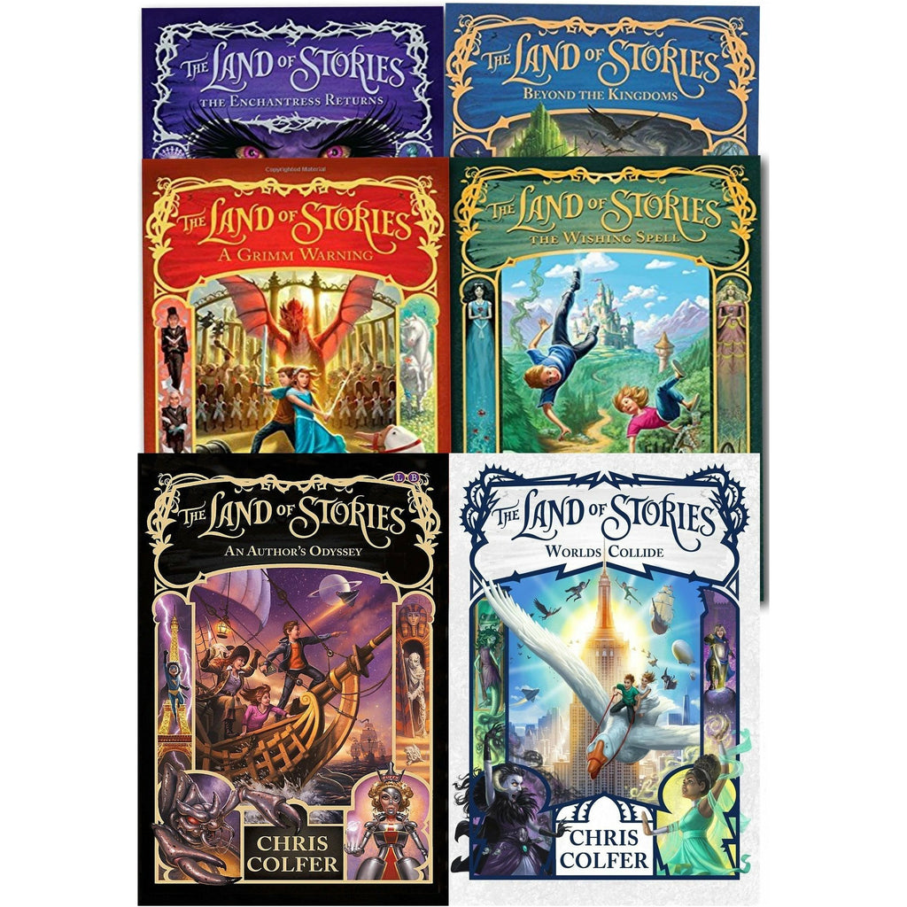 Land Of Stories Chirs Colfer Collection 6 Books Box Set