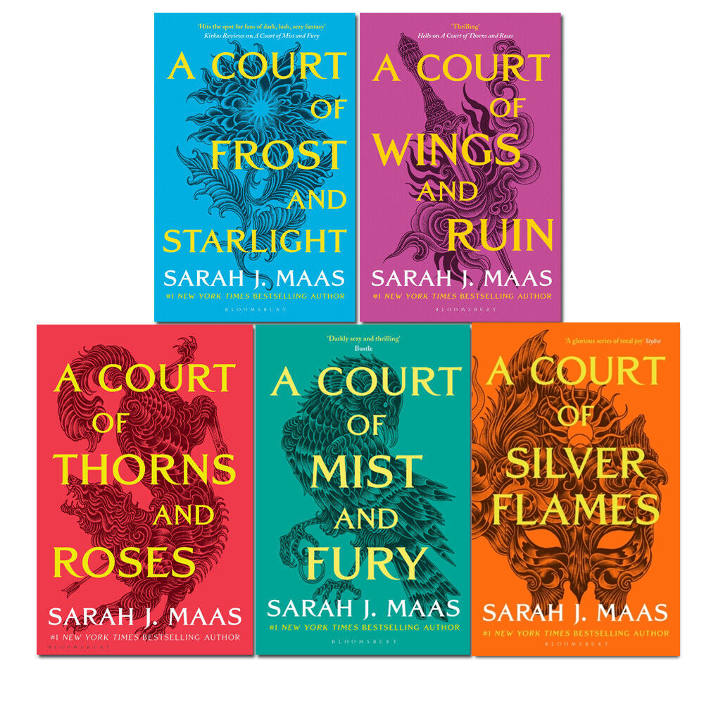 A Court of Thorns and Roses Series Sarah J. Maas 5 Books