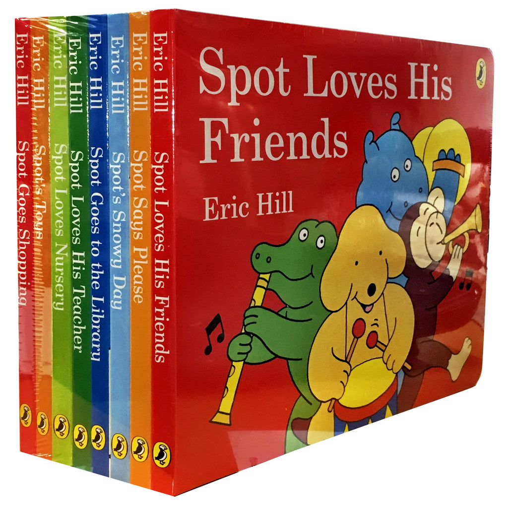 Spot Story Collection 8 Books Set Pack by Eric Hill - Spot Loves Nurse