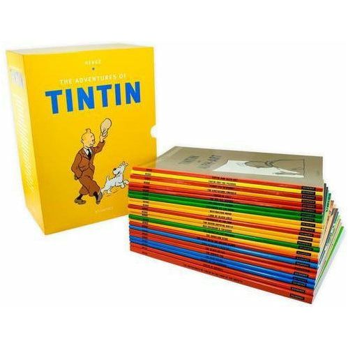 Tintin series Paperback Boxed Set 23 Titles: Complete Paperback