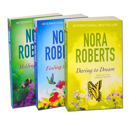 thumbnail image 2 of Nora Roberts Dream Trilogy Box Set - 3 Mass Market Paperbacks (Holding The Dream, Daring The Dream, Finding The Dream) 2 of 4