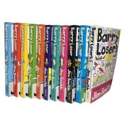 Barry Loser 11 Books Collection Set Jim Smith Best at football NOT