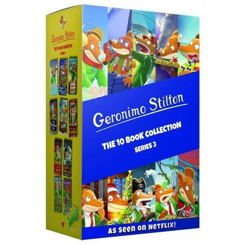Geronimo Stilton 10 Books Boxset Series 3 (Geronimo Stilton books)