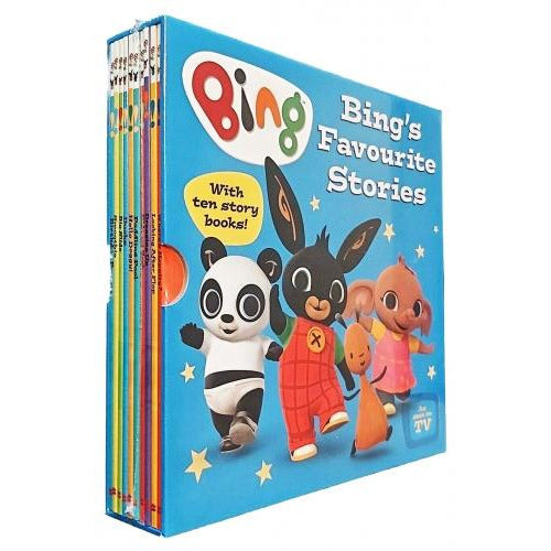 Bing Bunny 10 Books Ted Dewan Favourite Stories Box Set As Seen On Tv - books 4 people