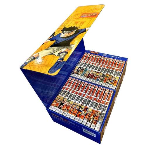 Naruto Box Set 1 127 Complete Childrens Gift Set Collection Masashi