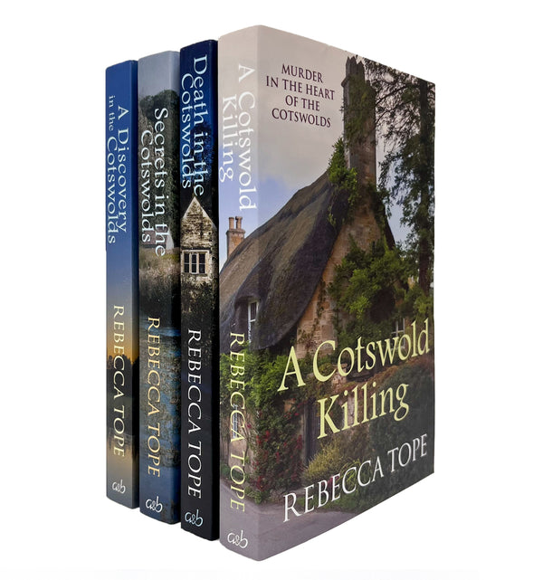 Rebecca Tope Cotswold Mysteries 4 Books Collection Set (A Cotswold Killing, Death in the Cotswolds, Secrets in the Cotswolds, A Discovery in the Cotswolds)