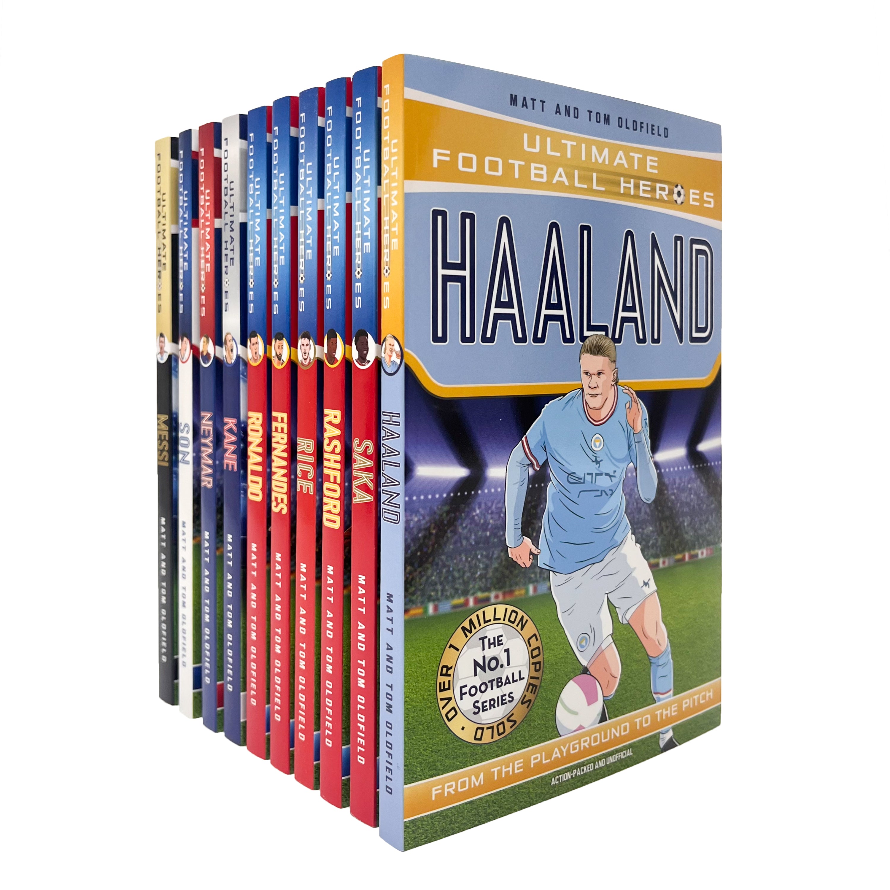 Ultimate Football Heroes Collection 10 Books Set By Matt Oldfield