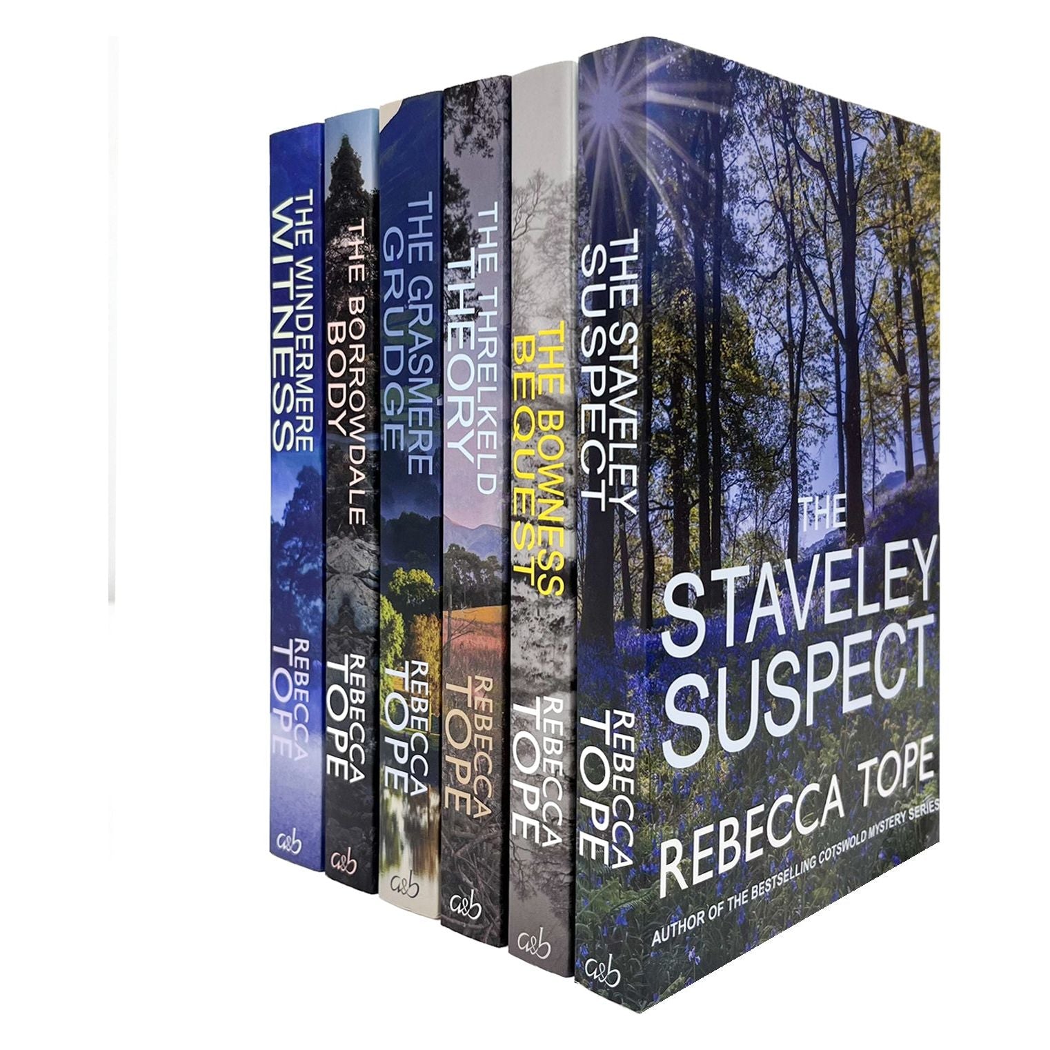 Lake District Mysteries Books Set by Rebecca Tope (Staveley Suspect,
