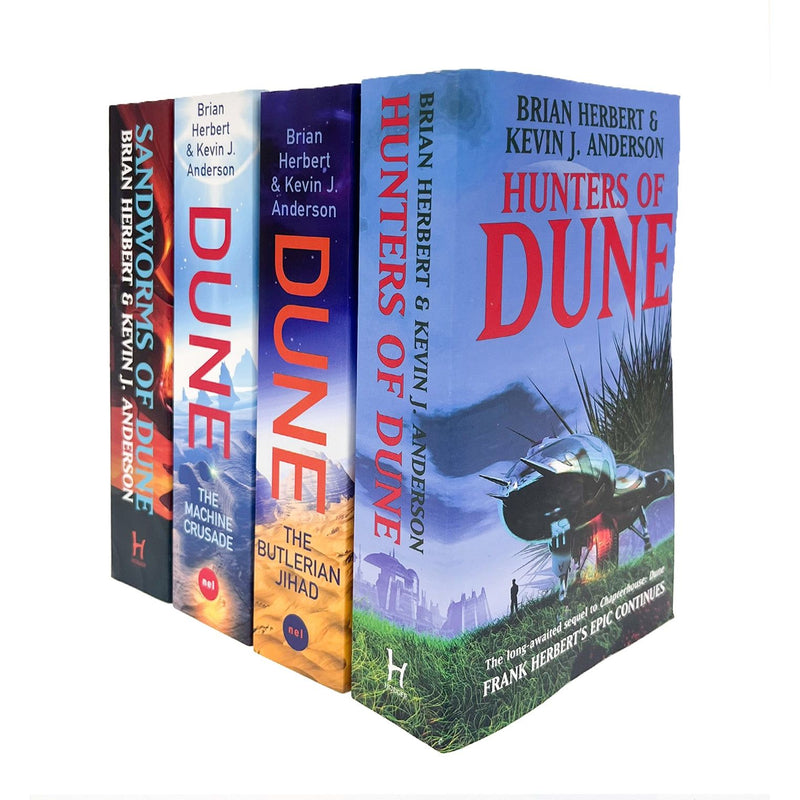 ["9780678468135", "adult fiction", "Adult Fiction (Top Authors)", "adult fiction book collection", "adult fiction books", "adult fiction collection", "Brian Herbert", "dune", "dune sequels", "dune sequels collection", "dune sequels set", "dune series", "dune set", "frank herbert", "frank herbert books", "frank herbert collection", "frank herbert set", "Hunters of Dune", "Kevin J. Anderson", "Legends of Dune", "Legends of Dune collection", "Legends of Dune series", "Legends of Dune set", "Sandworms of Dune", "Sci Fi", "science fiction", "science fiction books", "The Battle Of Corrin", "The Butlerian Jihad", "The Machine Crusade"]