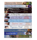 Anna Jacobs 12 Books Collection Set (Diamond Promises, Golden Dreams, A Stranger in Honeyfield, The Honeyfield Bequest and MORE)