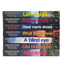Detective Clare Mackay Series 7 Books Set by Marion Todd (Lies to Tell, Bridges to Burn, Dead Man's Shoes, What They Knew, A Blind Eye, Old Bones Lie, Next in Line)