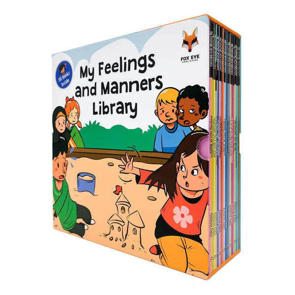(NEW COVERS) Age 3-5 Early Readers My Feelings and Manners Behaviour Library