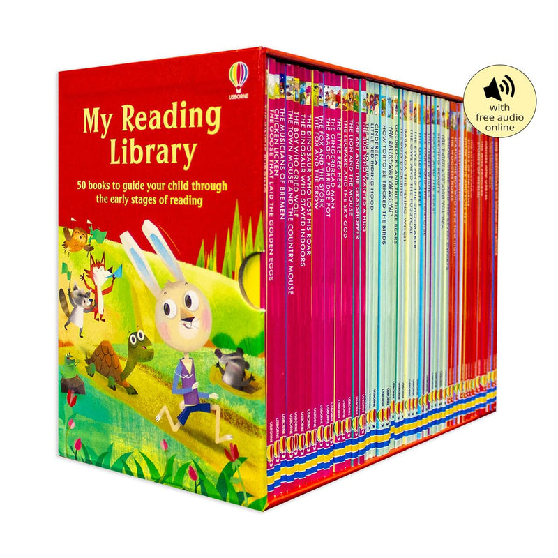 Usborne My Second Reading Library 50 Books Set Pack Early Level 3 & 4