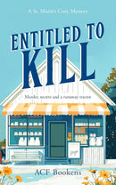 St. Marin's Cozy Mystery Series 8 Books Collection Set by ACF Bookens (Entitled to Kill, Bound To Execute, Plotted For Murder and More)