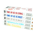 Karen M McManus 5 Books Collection Set (The Cousins, Two can keep a secret, One Of Us Is Lying, One Of Us Is Next, One Of Us Is Back)